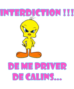 Gif interdiction de me priver de calins